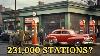 1940s Life At The Gas Stations In America