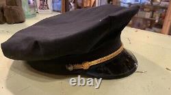 1950's SHELL Oil Gas Service Station Attendant Hat Uniform Cap