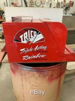 50's 60's Vintage TRICO WIPER BLADE DISPLAY Cabinet Gas Service Station Cart