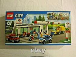 60132 LEGO City Service Station Cars Street Sweeper 515 Pcs Sealed New in Box