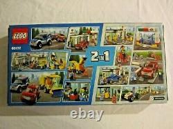 60132 LEGO City Service Station Cars Street Sweeper 515 Pcs Sealed New in Box