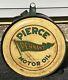 Antique 1928 5 Gal Pierce Pennant Motor Oil Rocker Can Gas Service Station Great