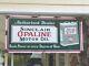 Antique Style Barn Find Look Sinclair Opaline Dealer Gas Station Service Sign