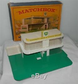 BP. 1960s. Matchbox Lesney. Gas Petrol Garage MG1 Service Station. Alm. MINT IN BOX