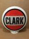 Clark Gas Pump Globe Light Vintage Glass Lens Service Station Garage Gasoline
