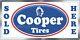 Cooper Tires Repair Gas Service Station Old Sign Remake Aluminum Size Options