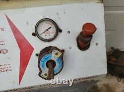 Dole Control Tower Radiator Cap Tester Cabinet Display Gas Service Station Vtg