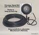 Driveway Service Gas Station Signal Bell With 100' Of Hose & Hose End Anchor-new