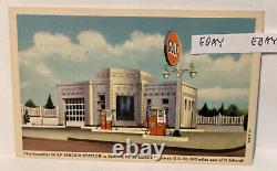 Early Dunkle's Gulf Gas Service Station Bedford Pa Lincoln Highway Rare Postcard