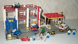 LEGO 6394 Town Metro Park & Service Tower Gas Station 6 Minifigs 5% Multi Disc