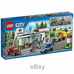 LEGO City Town Service Station Building Kit (515 Piece)
