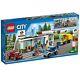 Lego 60132 Service Station City Town Gas Pumps Tow Truck Kiosk Lift Car Wash New