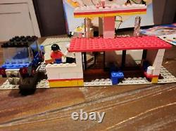 Lego 6371 Legoland Town Shell Gas service station instructions box great cond