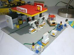 Lego Land 6378 Vintage 1986 Classic Town Service Station 100% with 2 Mini Figures