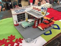 Limited Edition O Gauge Wallys Gas & Service Station Pre Built Cruising Series
