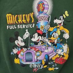 Mickey & Co Vintage Brazos Sportswear Mickeys full Service Gas Station