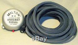 Milton Driveway Service Gas Station Signal Bell with100' of Hose-NEW