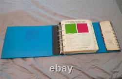 Original 1970 Plymouth Color & Trim Selector Dealer Brochure Upholstery Samples