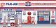 Pan-am Old Gas Service Station Scene Pump Wall Mural Sign Banner Size Options