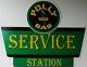 Polly Gas Service Station Plasma Cut Metal Sign