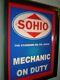 Sohio Standard Ohio Oil Gas Service Station Garage Lighted Advertising Sign