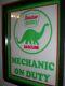 Sinclair Dino Oil Gas Service Station Garage Mechanic Lighted Advertising Sign