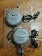 Two Vintage Milton Gas Service Station Driveway Signal Bell Chicago