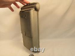 Vintage 1950s GULF OIL Petrol Gas Service Station Metal Mailbox Made In USA