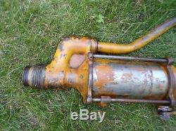 Vintage / Antique Oil Co. Gas Service Station Old Auto Lubester Pump