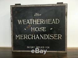 Vintage Antique Weatherhead Automobile Hose Fittings Original Metal Box 1933