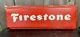 Vintage Firestone Molded Plastic Advertising Gas Service Station Sign