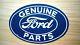 Vintage Ford Porcelain Sign Gas Oil Pump Plate Service Station Rare Motors Auto