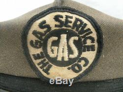 Vintage Gas Service Company Station Attendant Driver Hat Cap Made By Lee