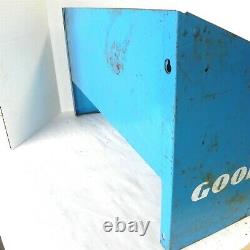 Vintage Goodyear Hose Display Case Gas Service Station Metal 23x14x13