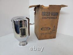 Vintage NOS Pax Obser-Vision Powdered Soap Dispenser for Service or Gas Station