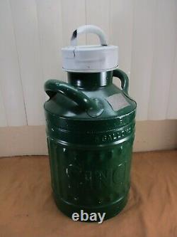 Vintage SINCLAIR 5 Gallon Gas/Oil Can with Embossed Letters Gas Service Station