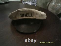 Vintage Shell Gas Service Station Attendant Cap/Hat. From 1948-49