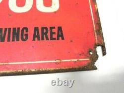 Vintage Texaco Fire Chief Gasoline Gas Service Station Display Sign 16 x 15.5
