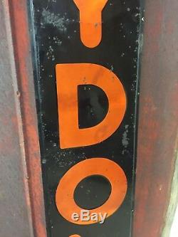 Vintage Tydol Gasoline Sign Gas Station Service 70x15