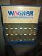 Vintage Wagner Lighting Products Service Gas Station Display Case