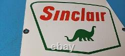 Ancienne Essence Sinclair Essence Dino Porcelaine Essence Automobile Station De Service Pompe