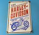 Enseigne De Station-service En Porcelaine Pour Moto Harley Davidson Vintage