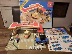 Lego 6371 Legoland Town Shell Gas Service Station Instructions Boîte Super Cond