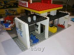 Lego Land 6378 Vintage 1986 Classic Town Service Station 100% Avec 2 Figurines Mini
