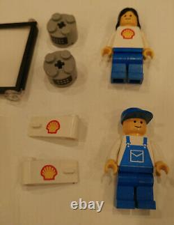 Lego Set 6378 Shell Gas Service Station + Instructions + Stickers Complete Mint