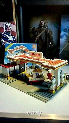 Lego Vintage 6371 Shell Service Station, 100% Complet, Instructions, 1983 Set