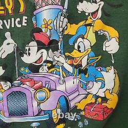 Mickey & Co Vintage Brazos Sportswear Station-service de gaz complet de Mickey