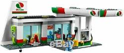 New Officiel Lego 2-in-1 Ville Service Set Station # 60132 Octan Station