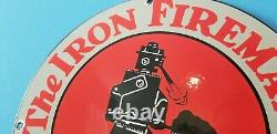 Panneau De La Station De Service De La Porcelaine De Brûleur De Charbon D'huile D'essence Pour Pompier En Fer