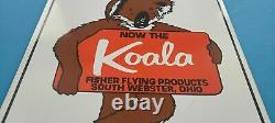 Panneaux D'avion De La Station De Service De L'essence De L'aviation De La Porcelaine De Koala